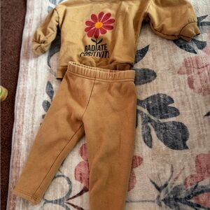 Radiate Positivity Kids Tan Bottoms